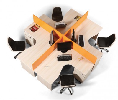 Dört Kişilik Çalışma Grubu Ofis / Büro