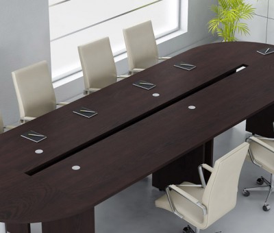 Ovel Şık Güzel Toplantı Masası Şirketler İçin Masa