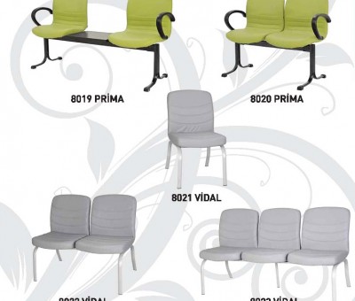 Bekleme Grubu Koltuk 8019 – 8020 Prima / 8021 Vidal – 8022 – 8023