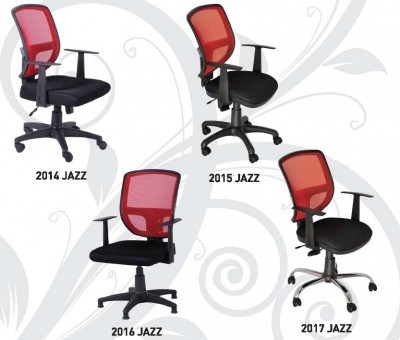 Jazz Fileli Tekerlekli Büyük Koltuk Jazz Fileli Ofis Büro Koltukları